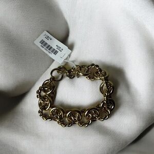 J. Crew Gold Chain Bracelet